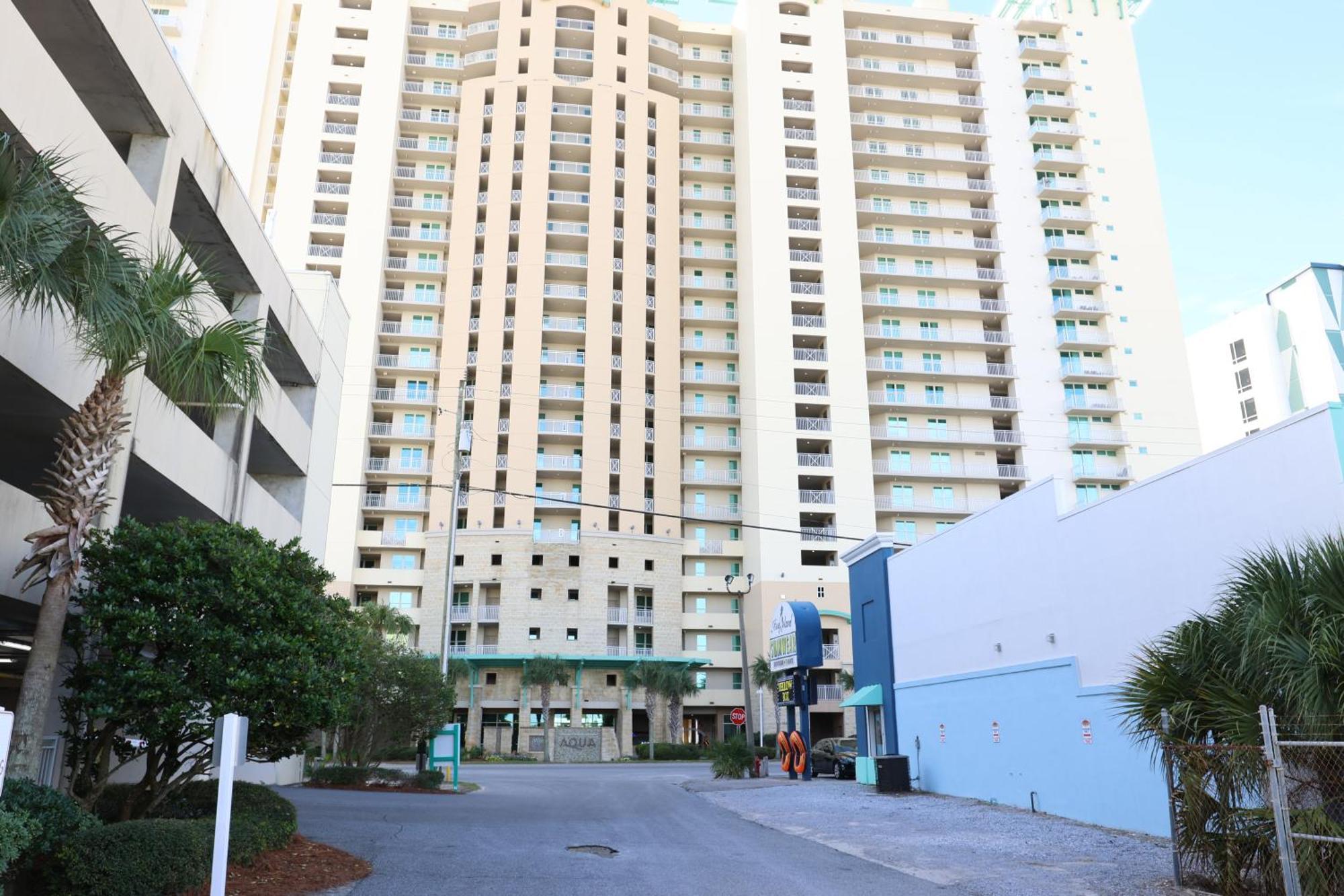 Aqua 1504 Beachfront Condo With Free Beach Chairs Panama City Beach Bagian luar foto