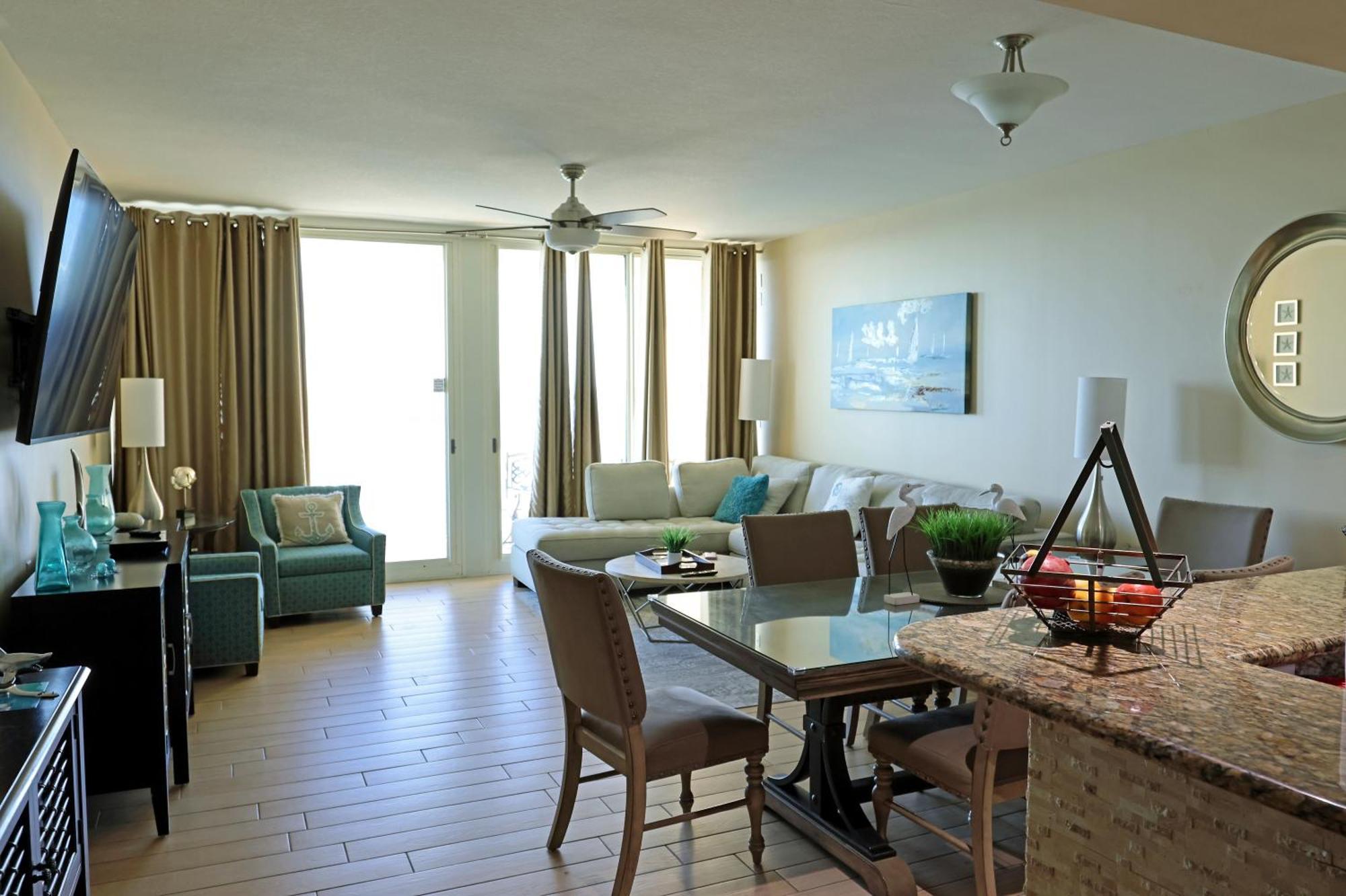 Aqua 1504 Beachfront Condo With Free Beach Chairs Panama City Beach Bagian luar foto