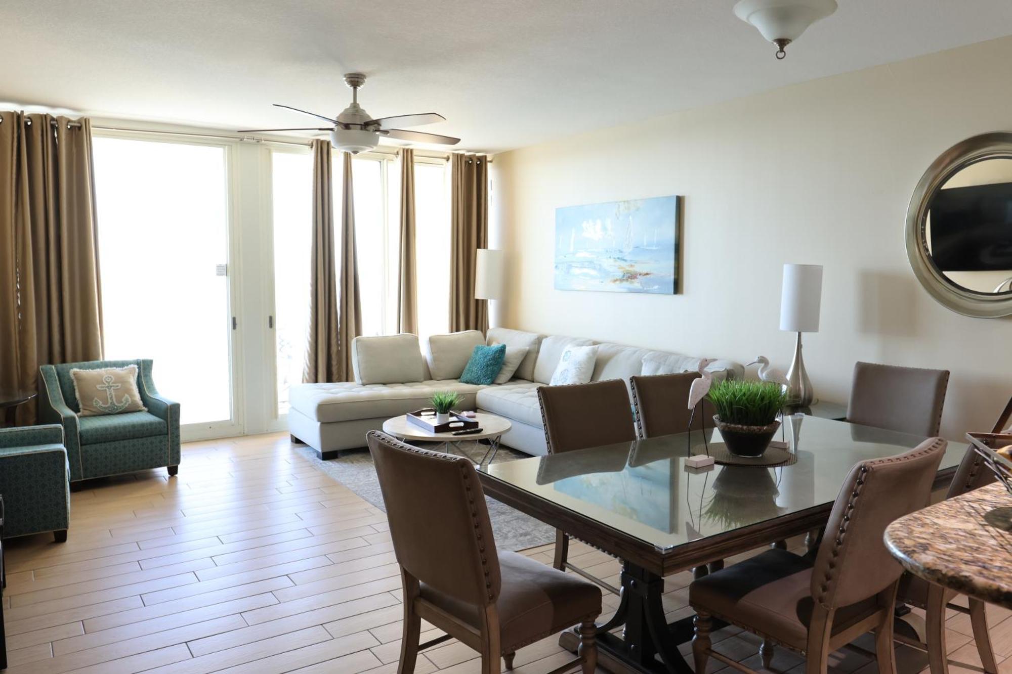 Aqua 1504 Beachfront Condo With Free Beach Chairs Panama City Beach Bagian luar foto