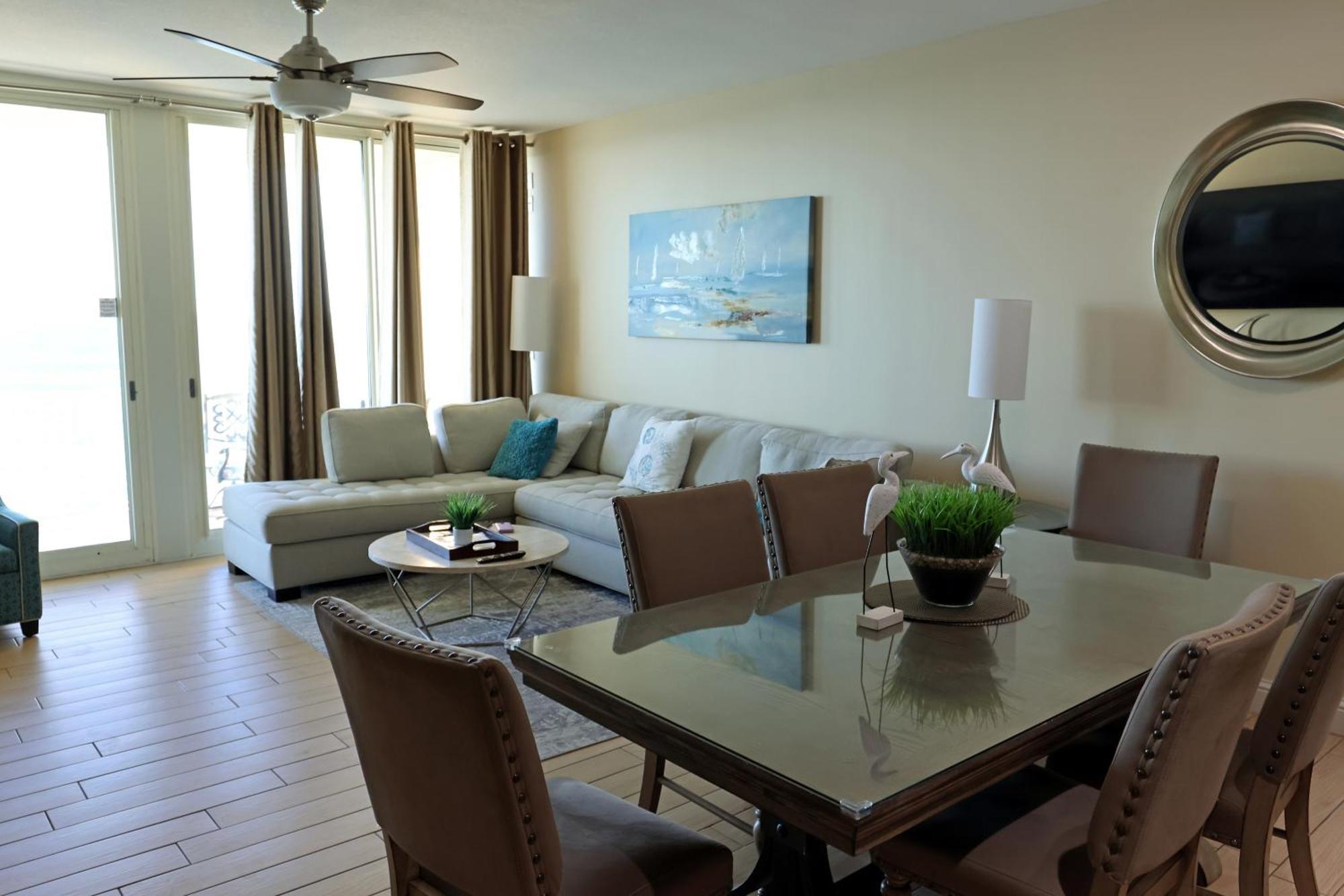 Aqua 1504 Beachfront Condo With Free Beach Chairs Panama City Beach Bagian luar foto
