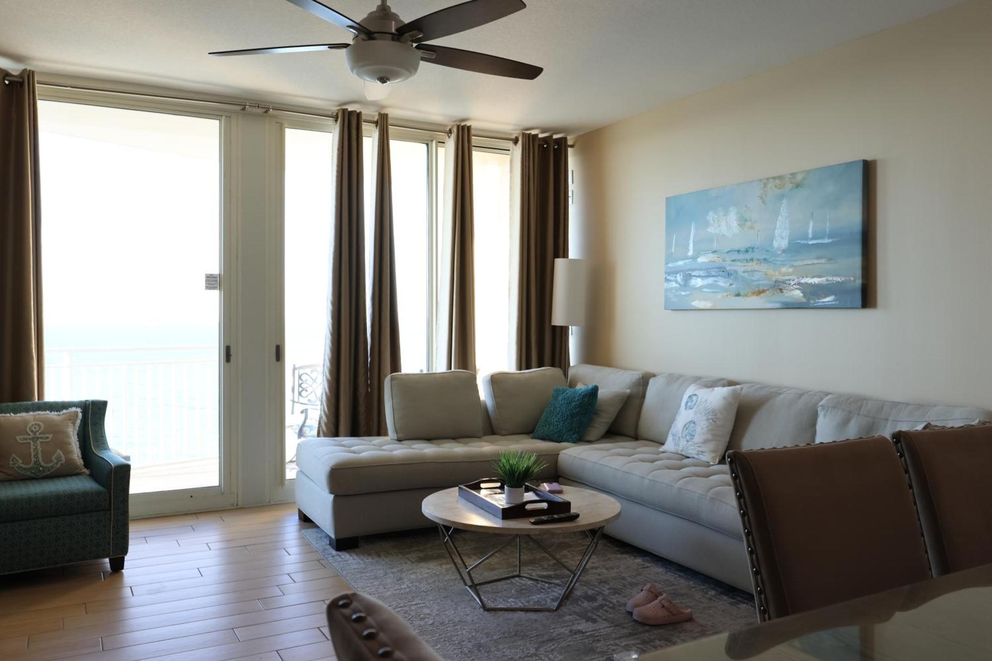 Aqua 1504 Beachfront Condo With Free Beach Chairs Panama City Beach Bagian luar foto